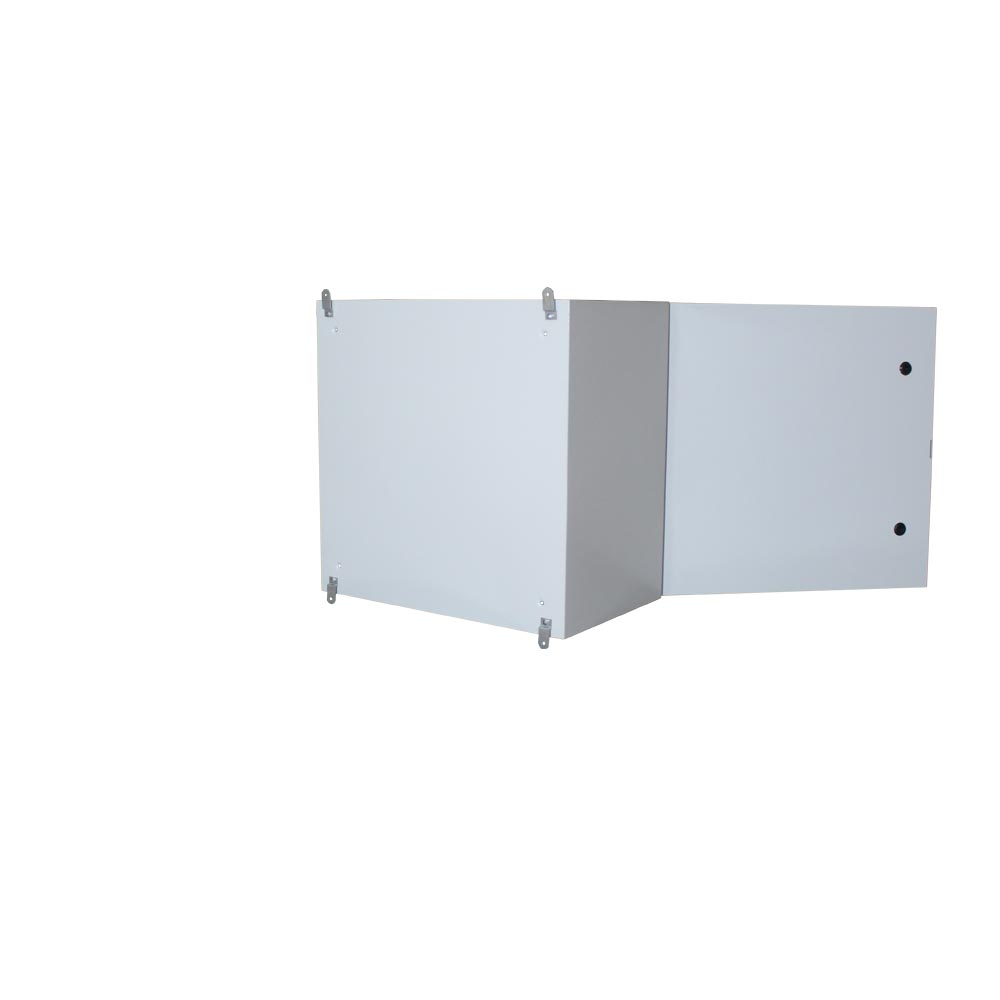 BW t=1,0-(600х600х250) IP54 У2 без панелі, метал. замок (з лючком)