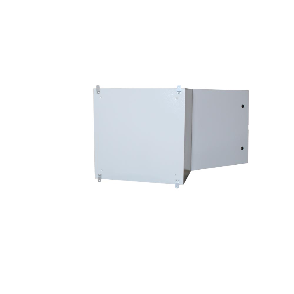 BW t=1,0-(600х600х250) IP54 У2 без панелі, метал. замок (з лючком)