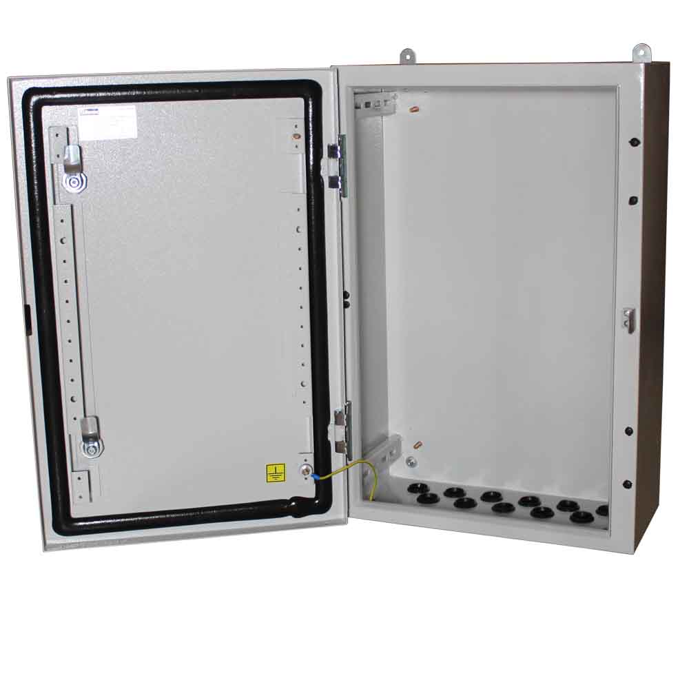 BW t=1,2-(600х800х250) IP54 У2 без панелі, метал. замок (з сальниками)