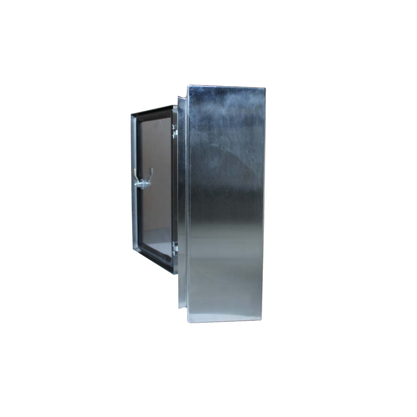 BW t=1,2 AISI 304 (харчова) - (400х500х200) IP66 У1 без панелі, метал. замок