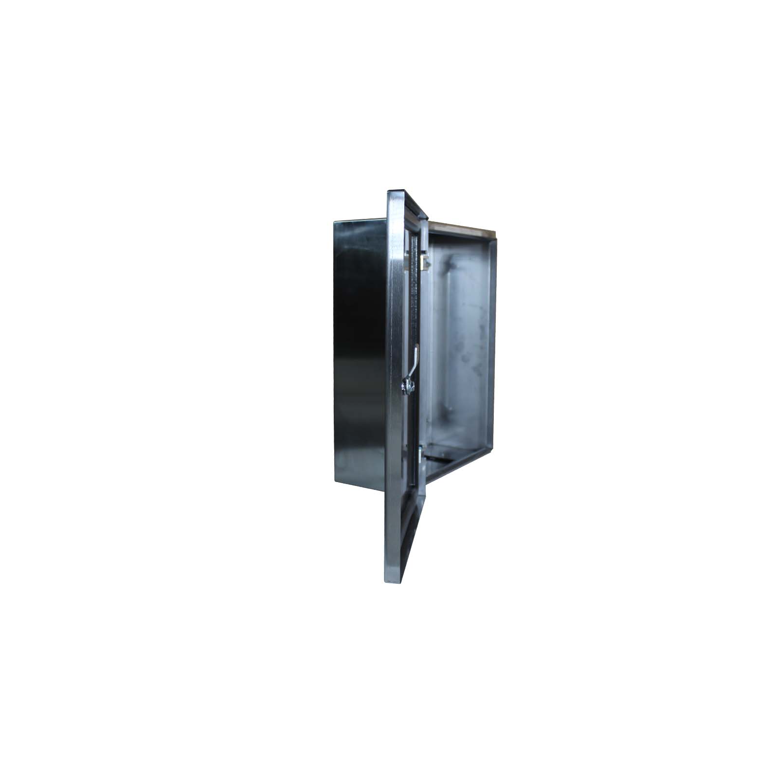 BW t=1,5 AISI 304 (харчова) - (300х250х150) IP66 У1 без панелі, метал. замок