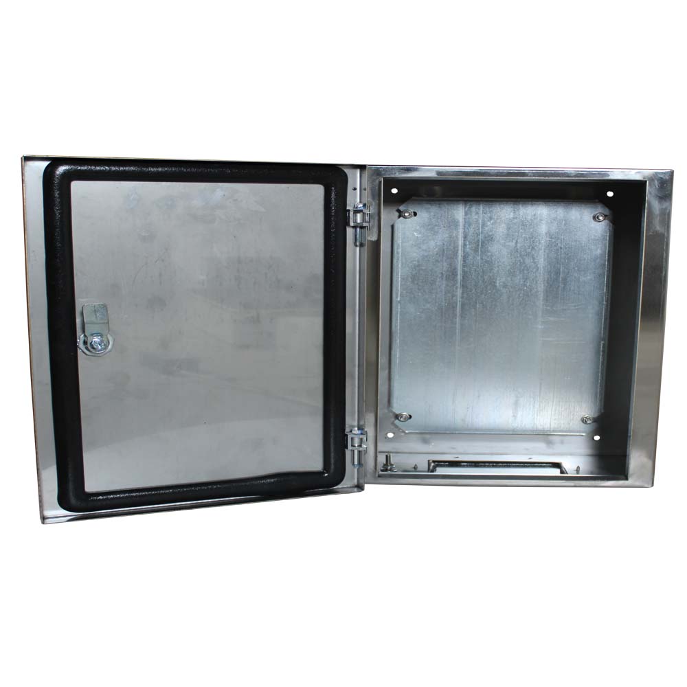BW t=1,0 AISI 430 (технічна) - (300х300х120) IP66 У1 без панелі, метал. замок