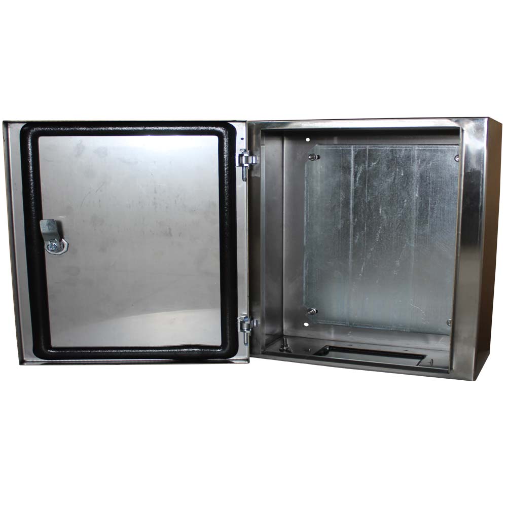 BW t=1,0 AISI 430 (технічна) - (300х300х120) IP66 У1 без панелі, метал. замок
