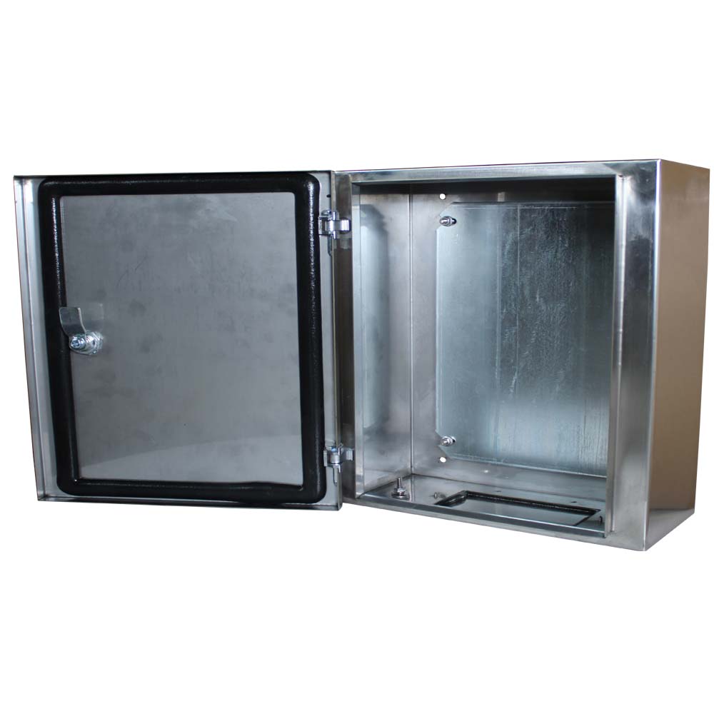 BW t=1,0 AISI 430 (технічна) - (300х300х120) IP66 У1 без панелі, метал. замок