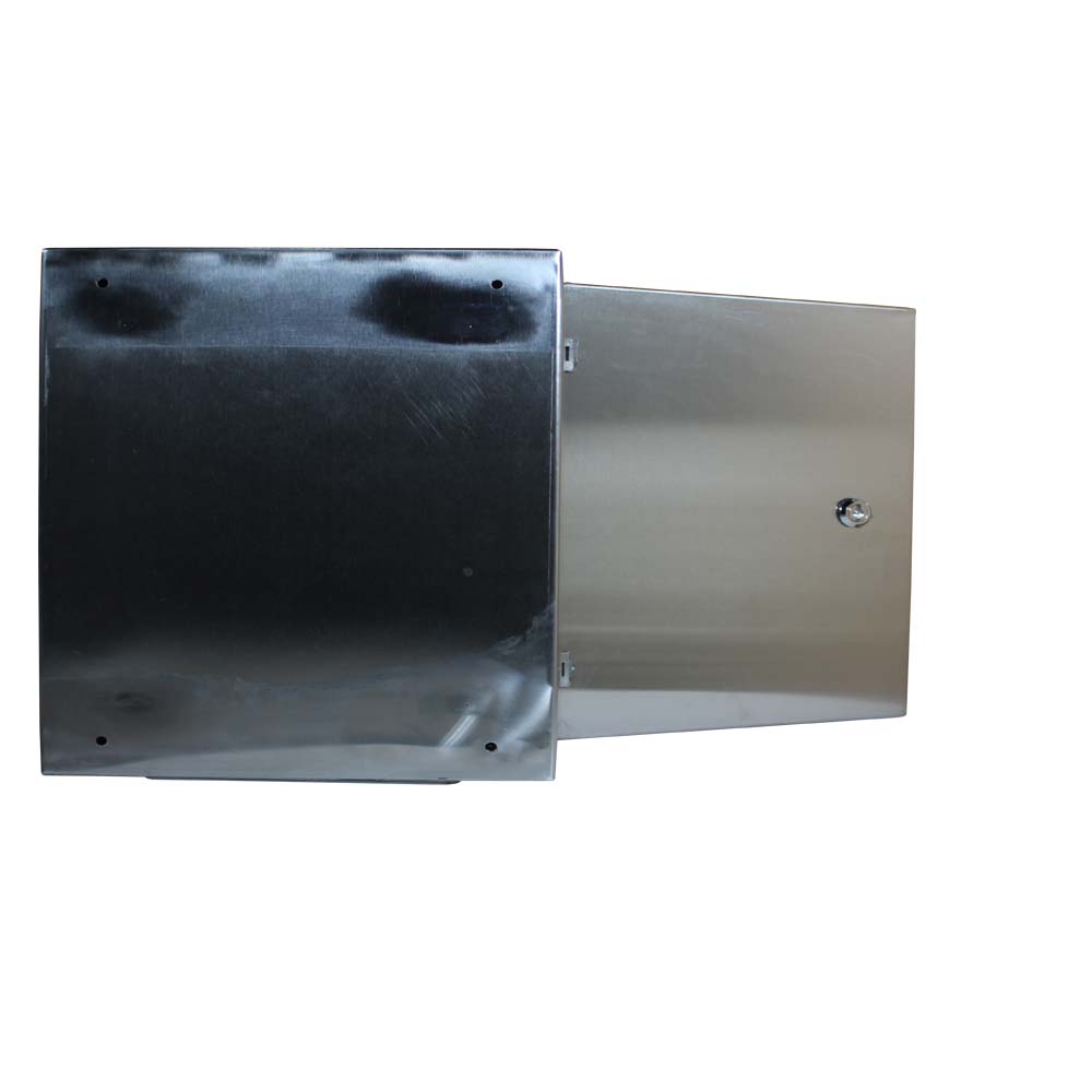 BW t=1,0 AISI 430 (технічна) - (300х300х150) IP66 У1 без панелі, метал. замок