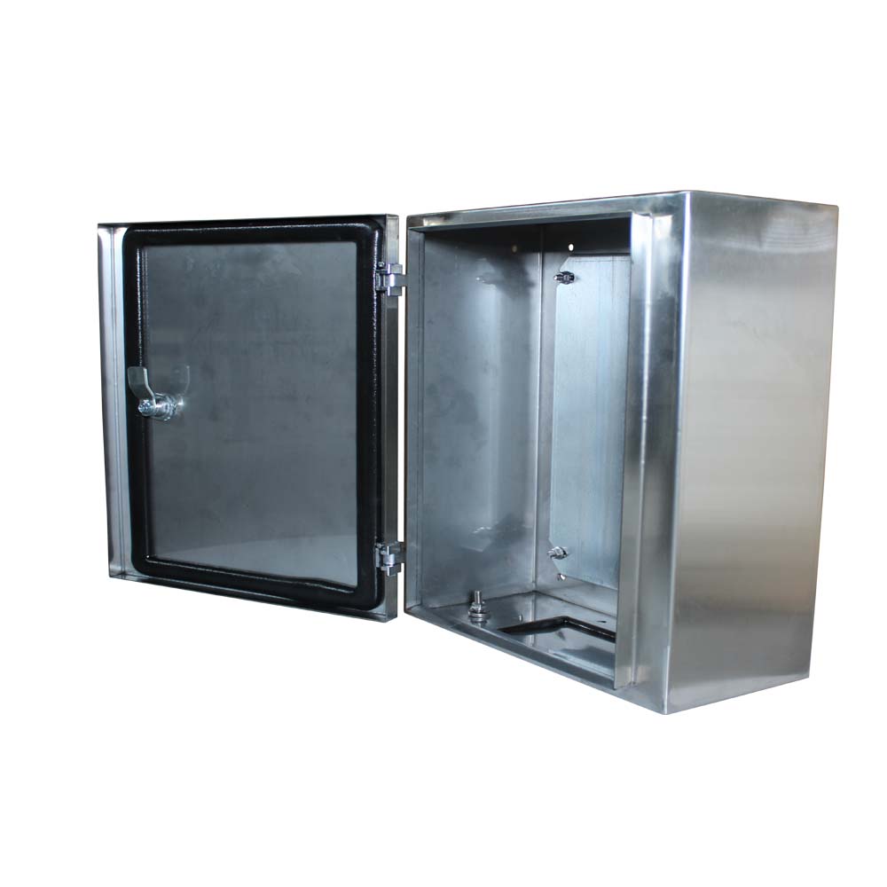 BW t=1,0 AISI 430 (технічна) - (300х300х200) IP66 У1 без панелі, метал. замок