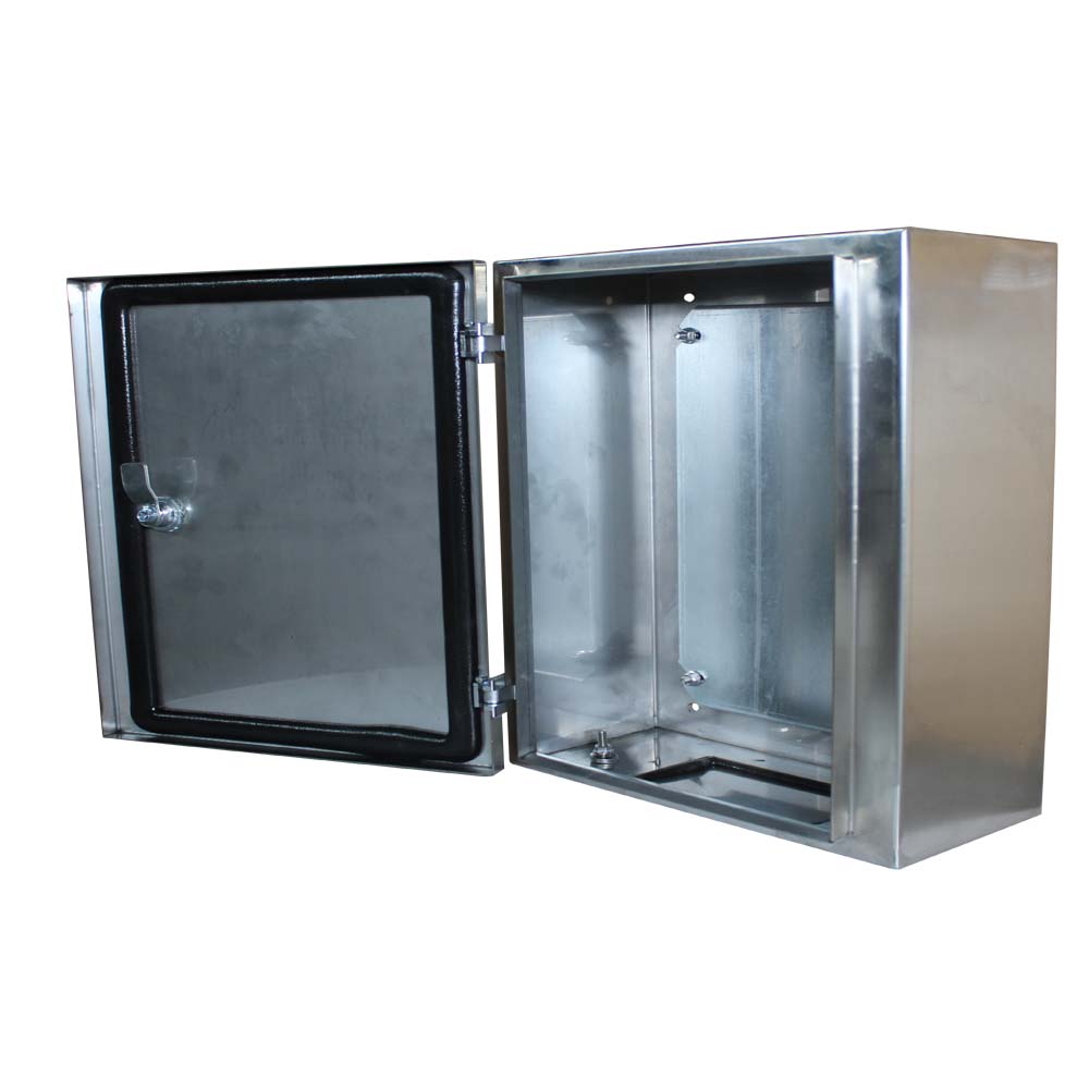 BW t=1,0 AISI 430 (технічна) - (300х300х200) IP66 У1 без панелі, метал. замок