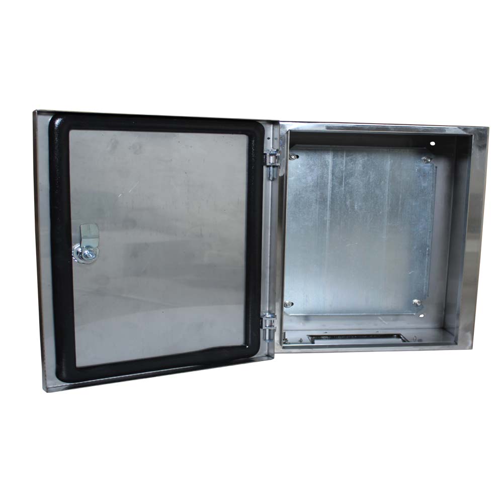 BW t=1,0 AISI 430 (технічна) - (300х300х200) IP66 У1 без панелі, метал. замок