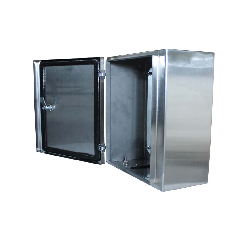 BW t=1,2 AISI 430 (технічна) - (300х300х120) IP66 У1 без панелі, метал. замок