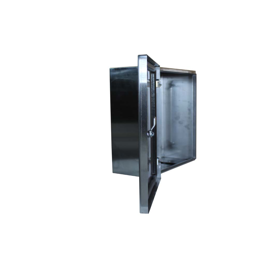 BW t=1,2 AISI 430 (технічна) - (300х300х120) IP66 У1 без панелі, метал. замок
