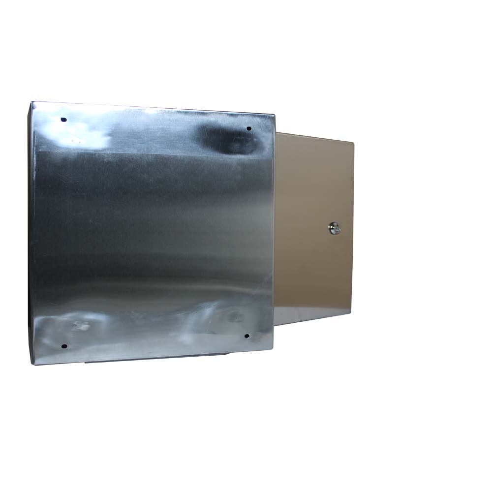 BW t=1,5 AISI 430 (технічна) - (300х300х100) IP66 У1 без панелі, метал. замок
