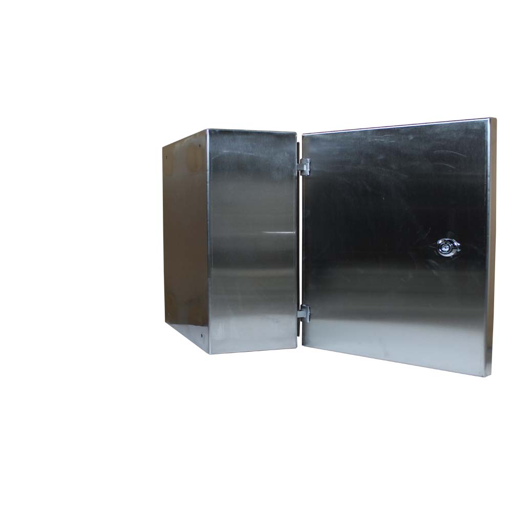 BW t=1,5 AISI 430 (технічна) - (300х300х150) IP66 У1 без панелі, метал. замок