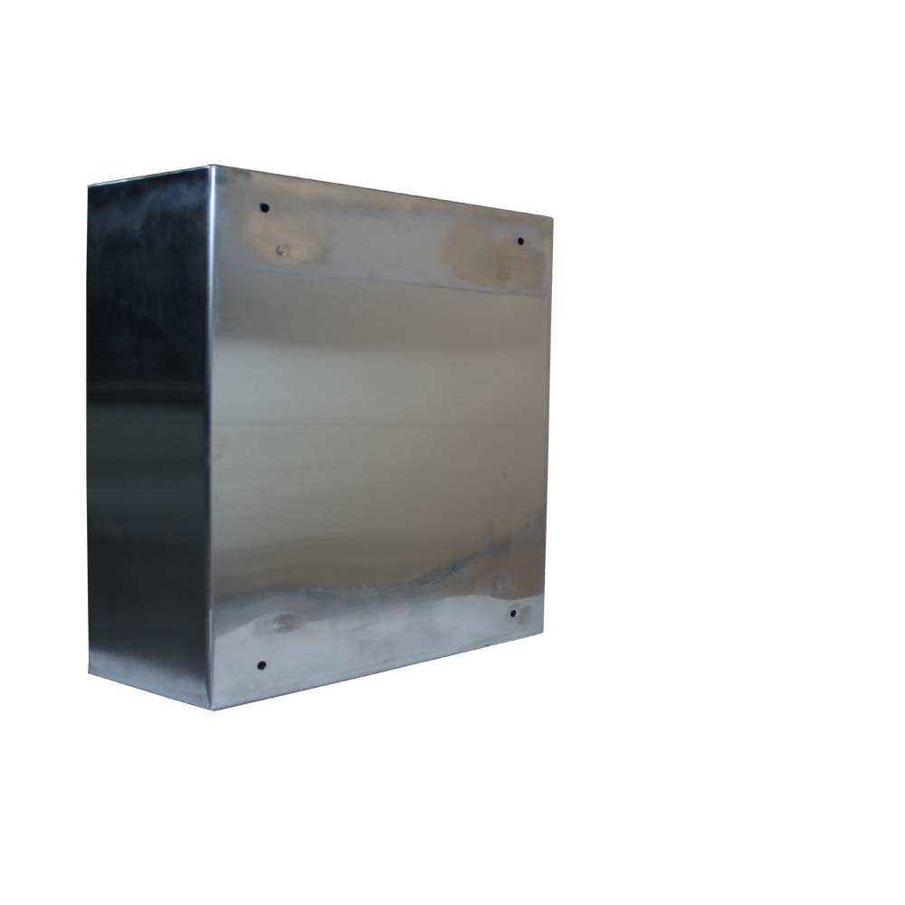 BW t=1,5 AISI 304 (харчова) - (300х300х100) IP66 У1 без панелі, метал. замок